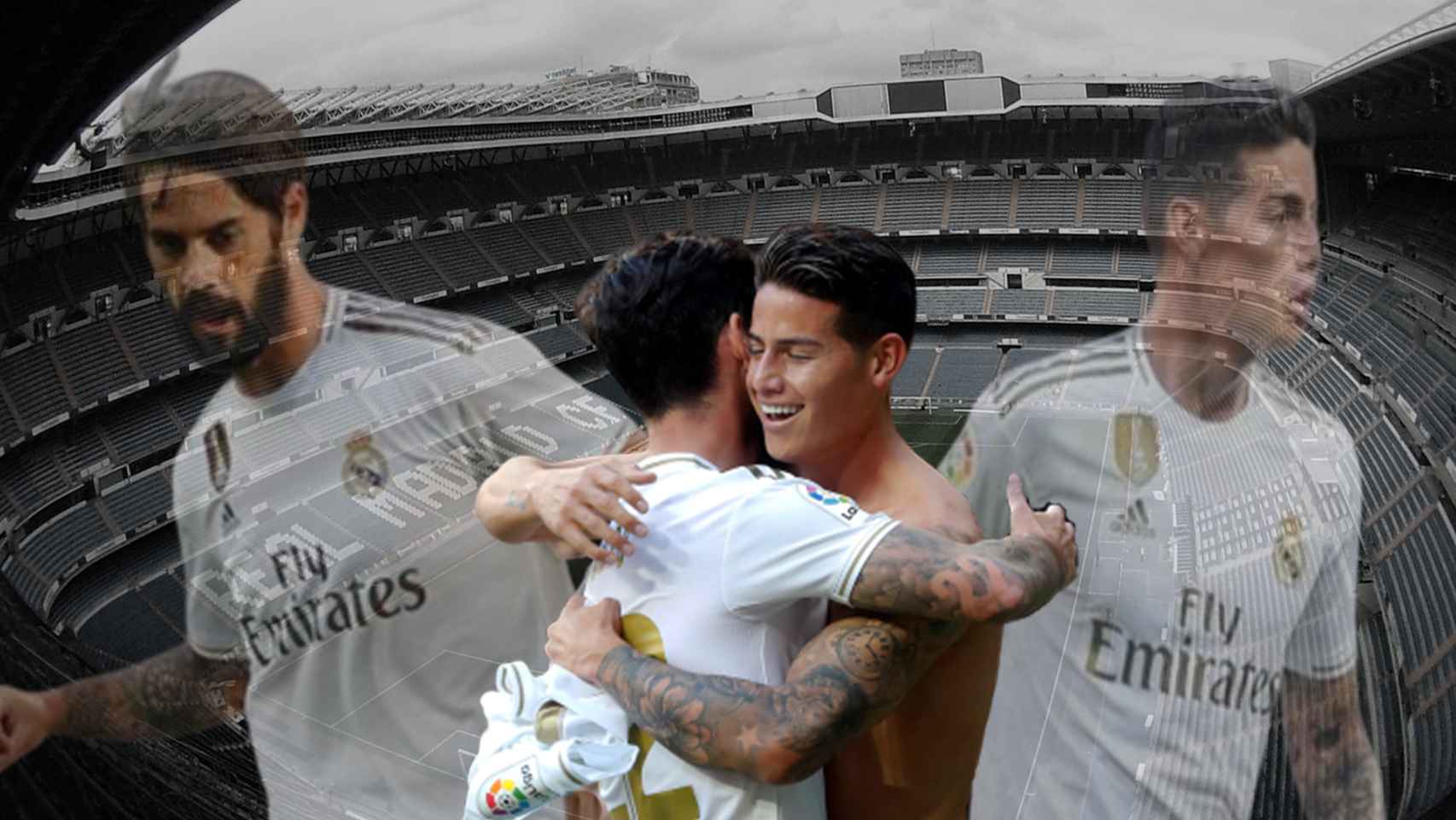 El regreso del Madrid de los centrocampistas: James e Isco para paliar la crisis de las lesiones