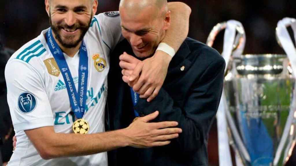 Benzema y Zidane