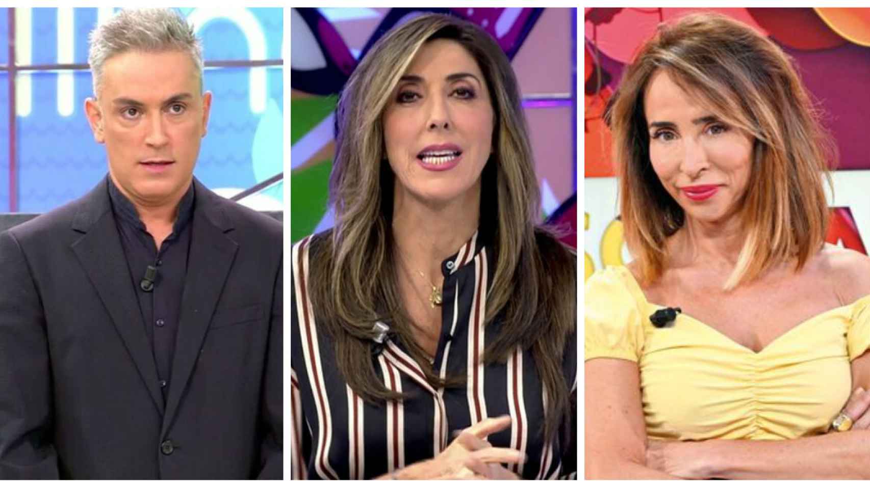 Kiko Hernández, Paz Padilla y María Patiño en montaje JALEOS.