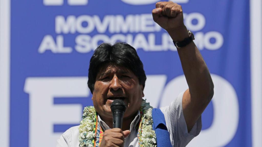 Evo Morales, presidente de Bolivia.
