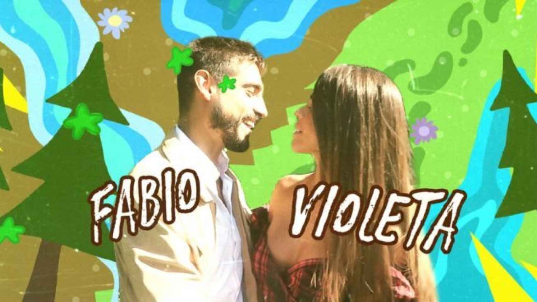 Fabio y Violeta se conocieron en 'Supervivientes 2019' y surgió el amor.