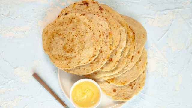 Pan fácil en sartén sin horno, receta de pan paratha hindú