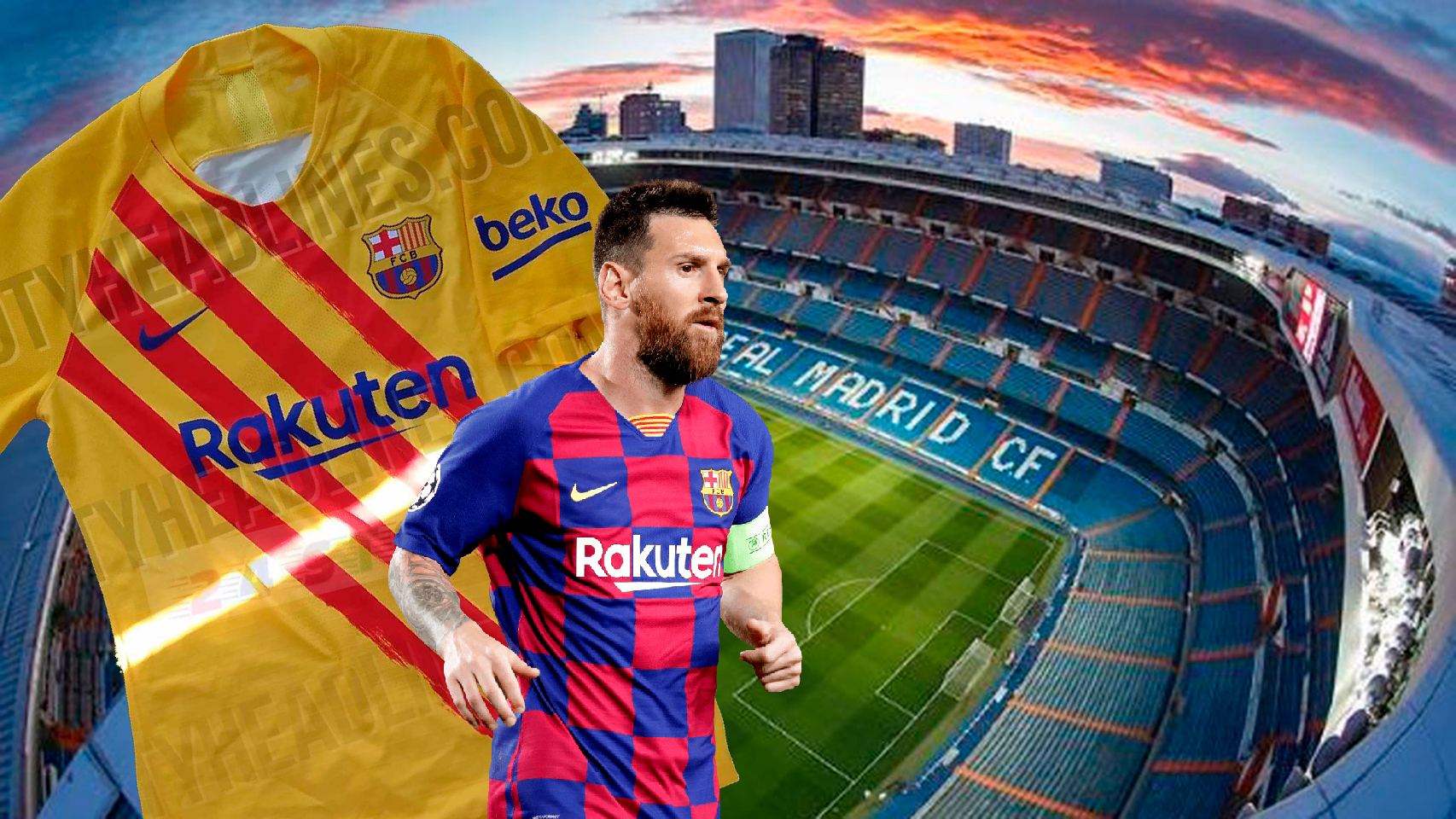 El Barcelona estudia estrenar la camiseta con la 'senyera' en El Clásico contra el Real Madrid