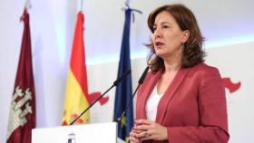 Blanca Fernández, portavoz del Gobierno de Castilla-La Mancha. Foto: Ó. HUERTAS