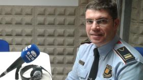 El comisario David Boneta, en una entrevista en UA1 Lleida Radio.