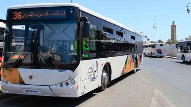 Autobuses que Alsa desplegará en Casablanca.