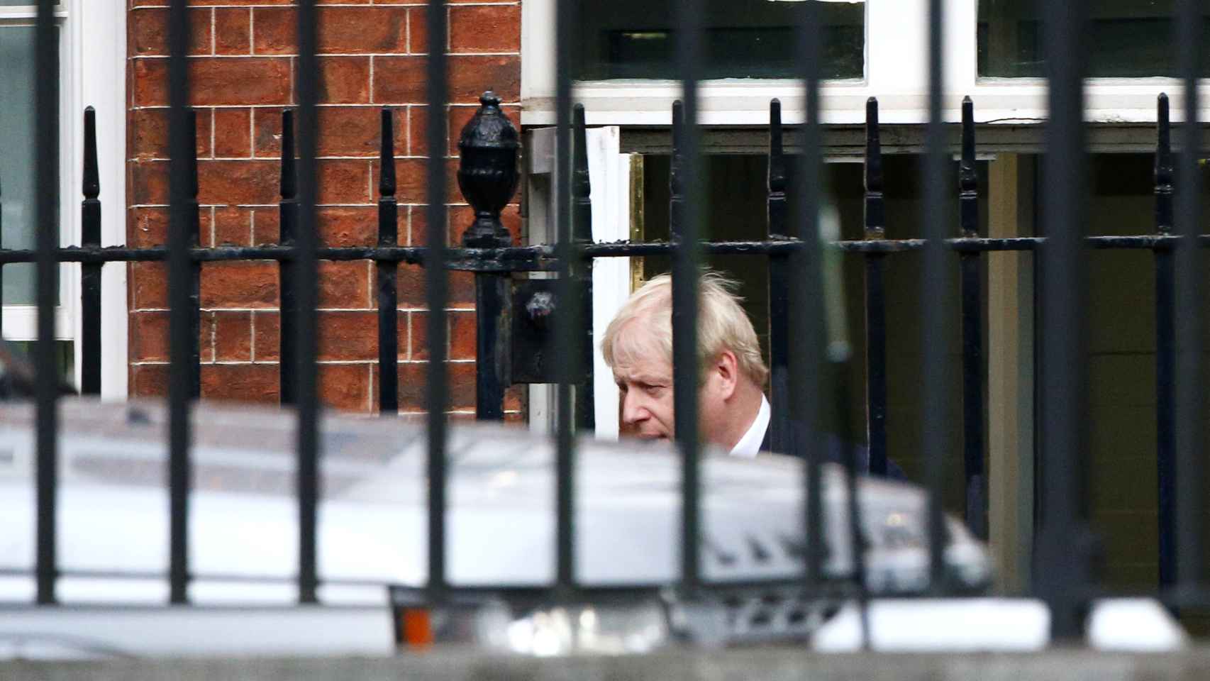 Boris Johnson, durante una de las reuniones celebradas este miércoles en Downing Street.