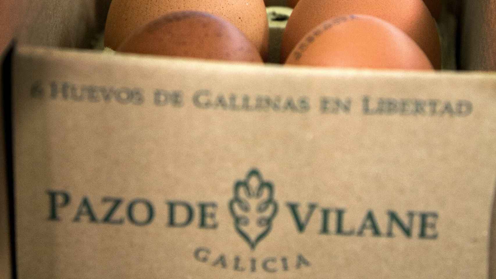 Huevos de Pazo de Vilane.