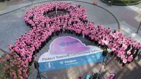 Un acto conmemorativo del Día Internacional del Cáncer de mama