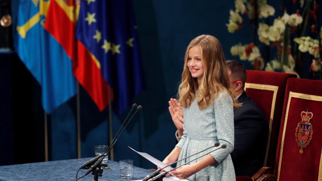 La princesa de Asturias, Leonor de Borbón.