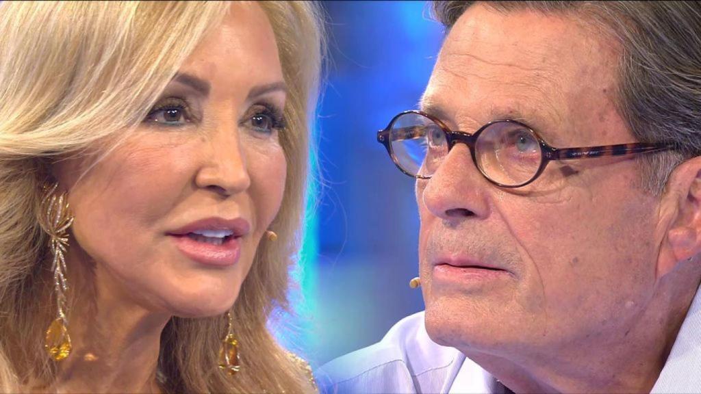 Carmen Lomana y Óscar, su amor de la juventud.