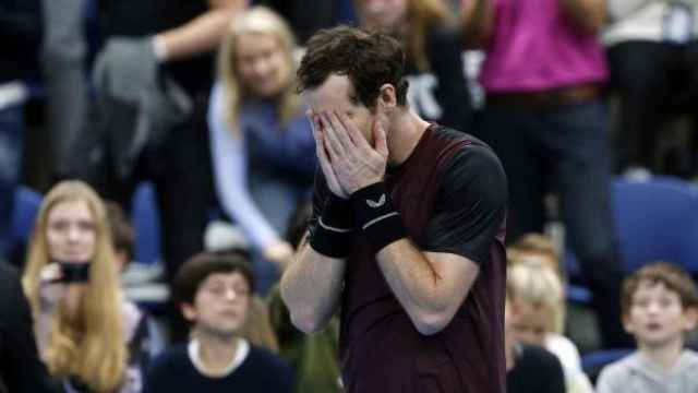 Andy Murray acaba llorando tras ganar en Bélgica