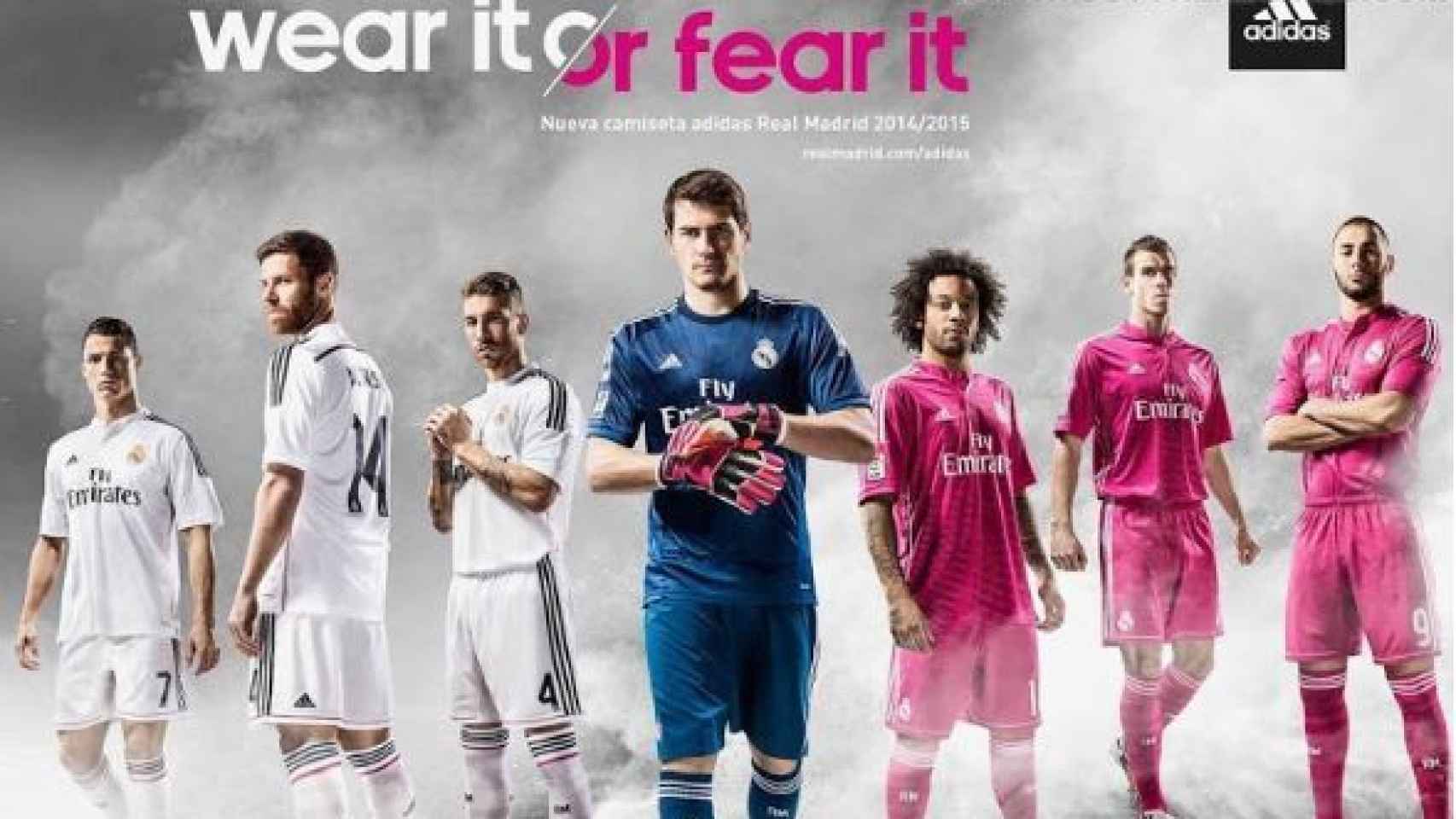 Camiseta 2014-15 del Real Madrid