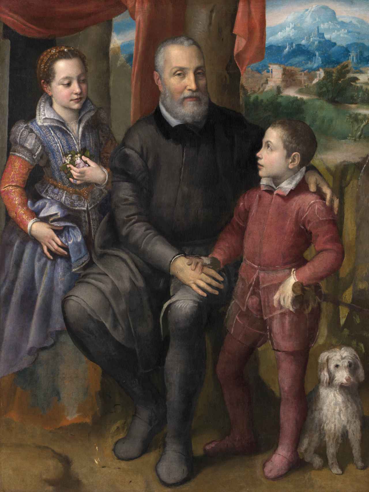 'Retrato de familia', una de las obras maestras de Sofonisba Anguissola.