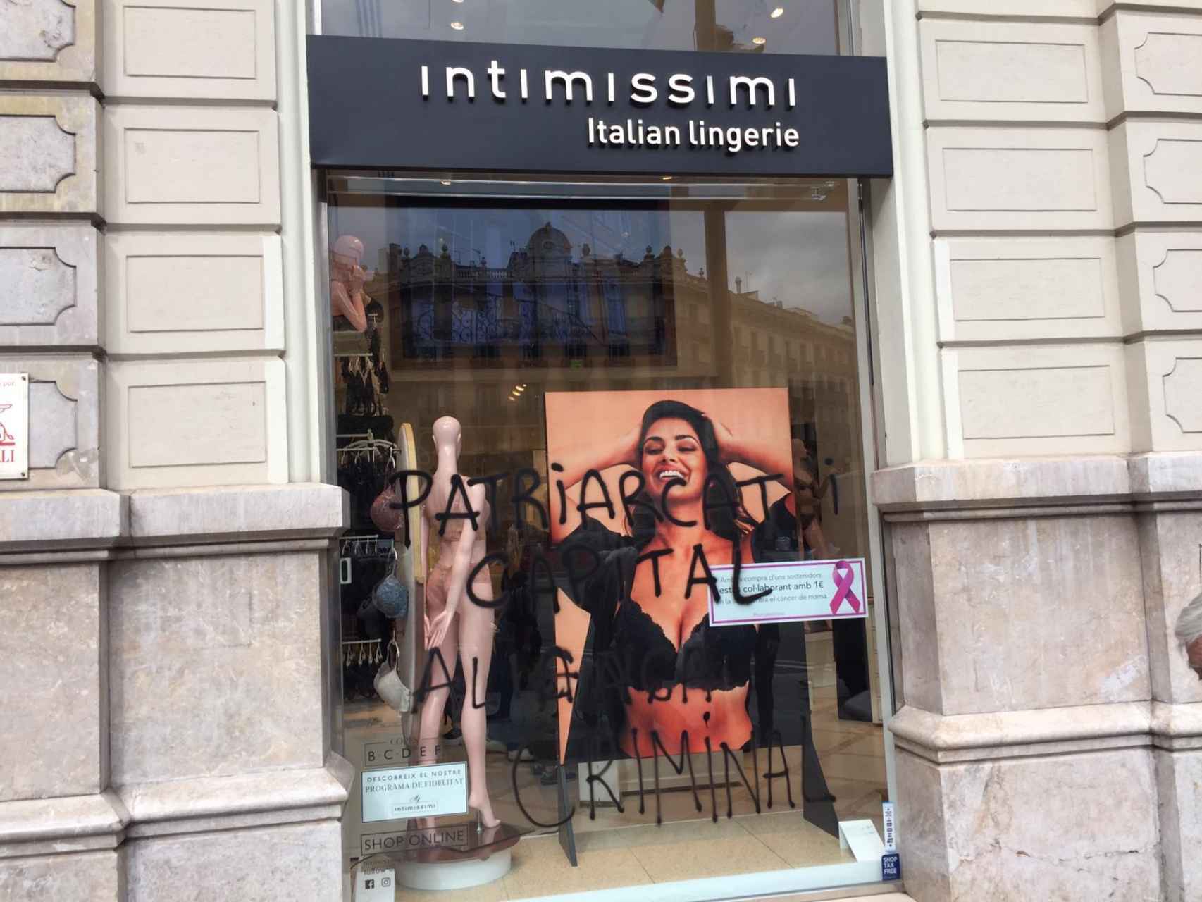 La tienda de lencería Intimissimi, patriarcal y capitalista