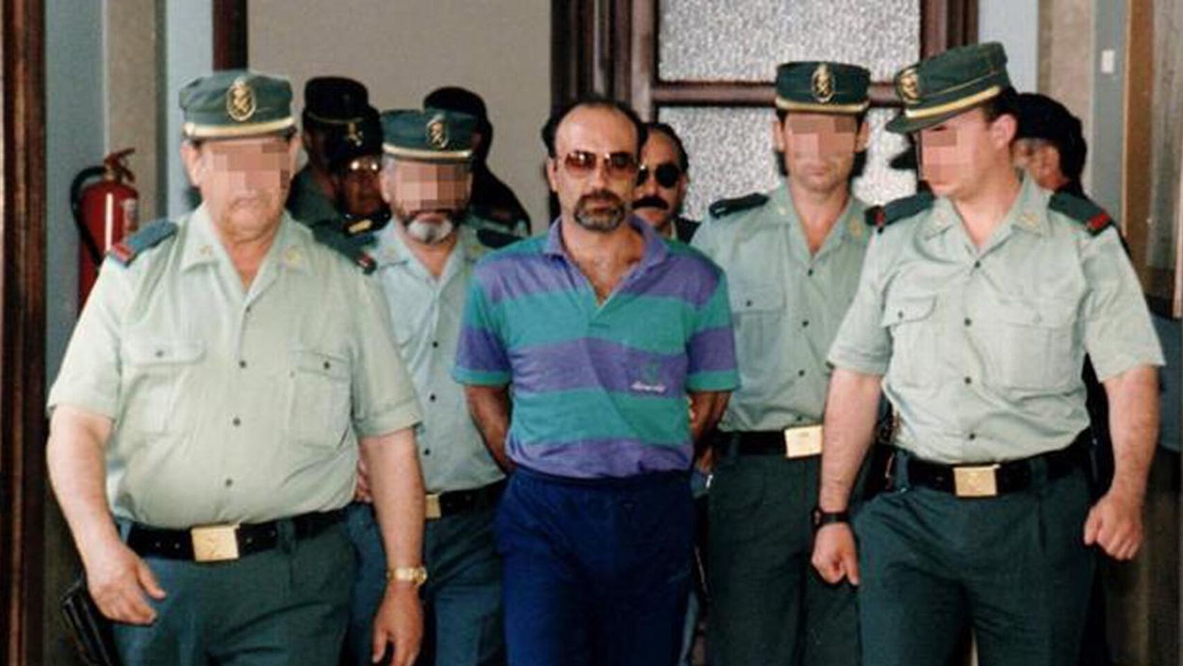 Pedro Luis Gallego, tras su detención./