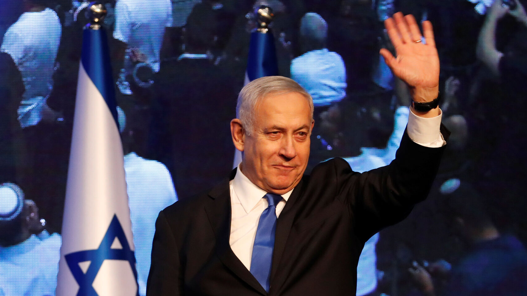 Benjamín Netanyahu, líder del Likud.