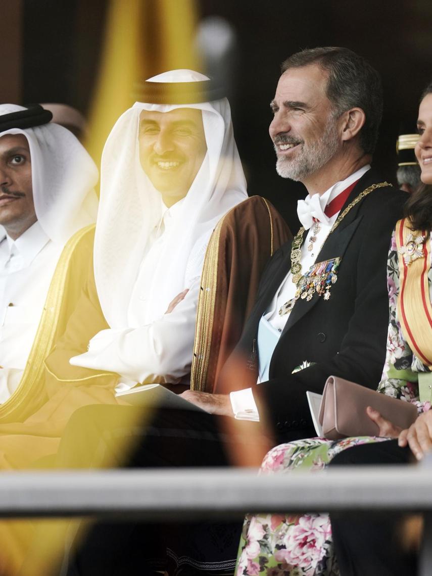 La reina ha estrenado peinado en la proclamación del emperador Naruhito.