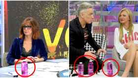 Unas botellas de plástico rosa inundan los programas de Mediaset, ¿qué tienen de especial?