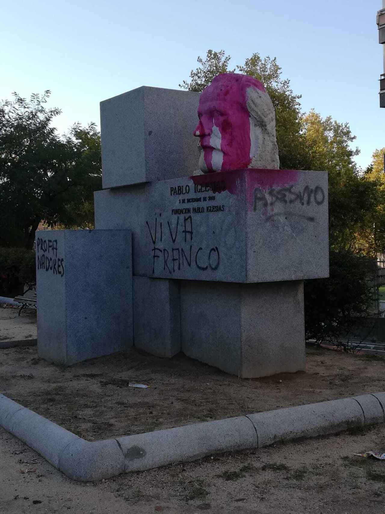 Busto de Pablo Iglesias