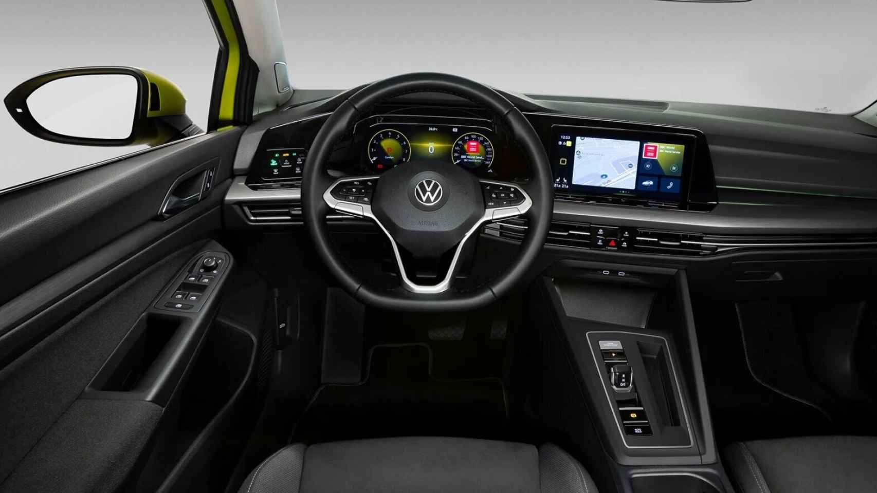 Interior del Volkswagen Golf