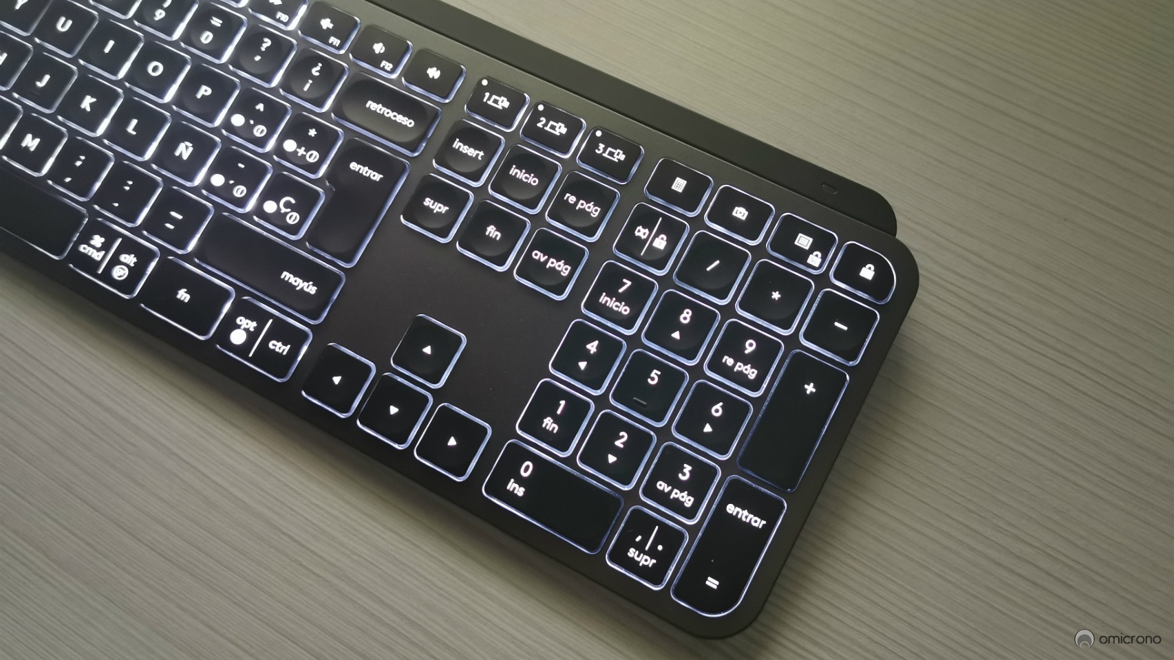 Logitech MX análisis: el teclado que ilumina al acercar las manos
