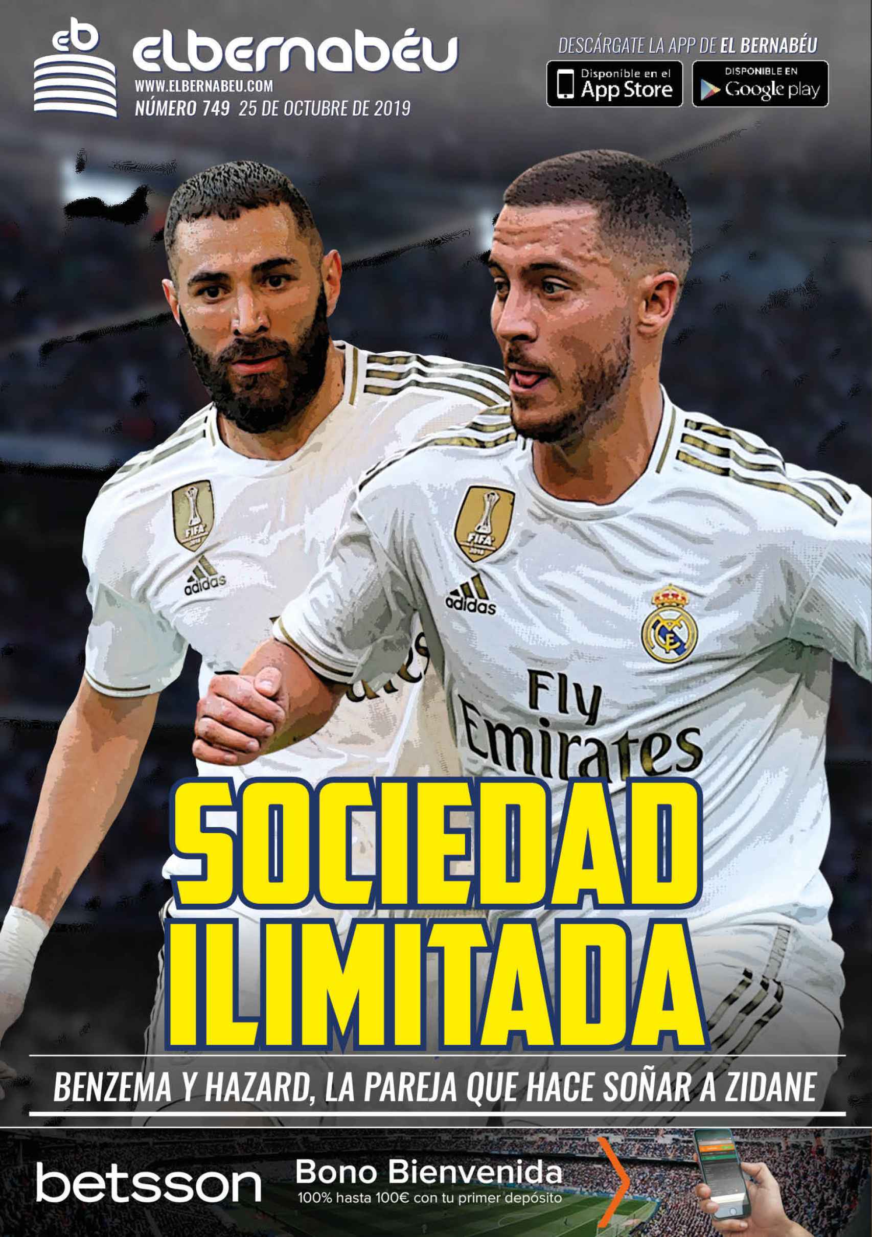 La portada de El Bernabéu (25/10/2019)