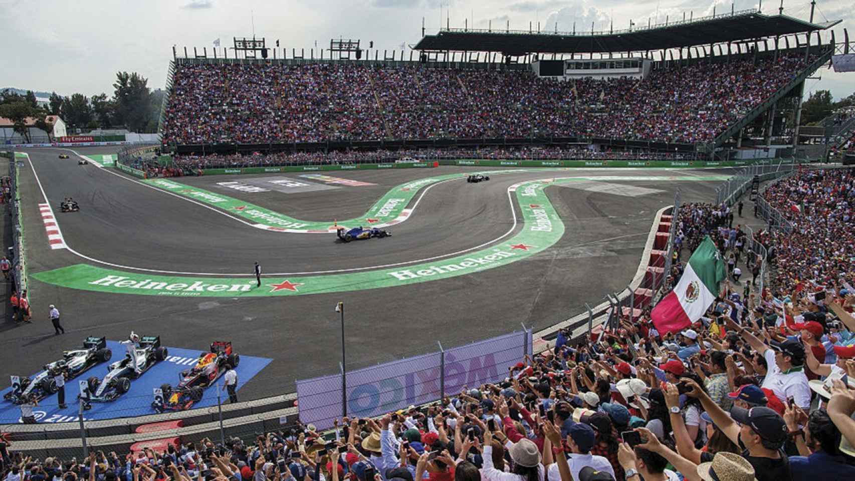 Gradas del Gran Premio de México de Fórmula 1