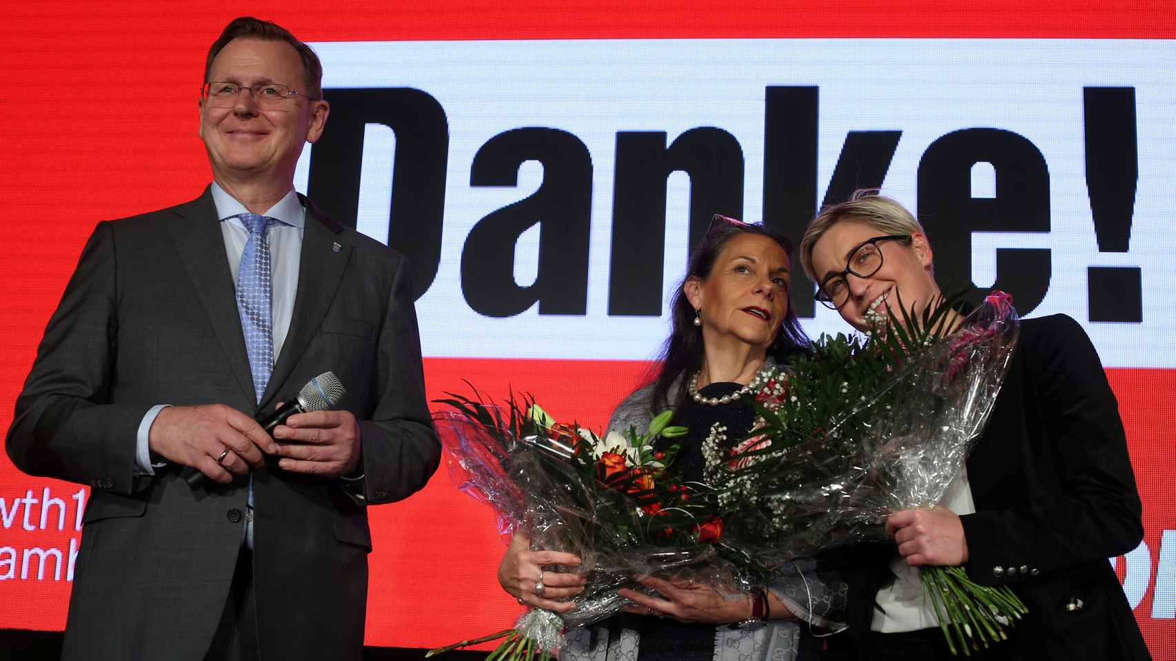 Bodo Ramelow (Die Linke partido izquierdista), ganador de las elecciones en Turingia