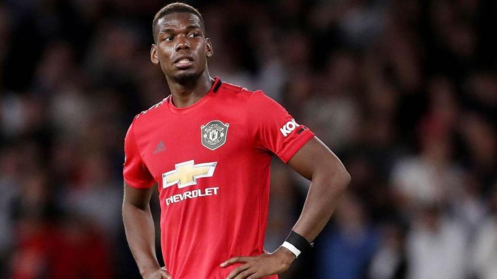 Paul Pogba, con el Manchester United