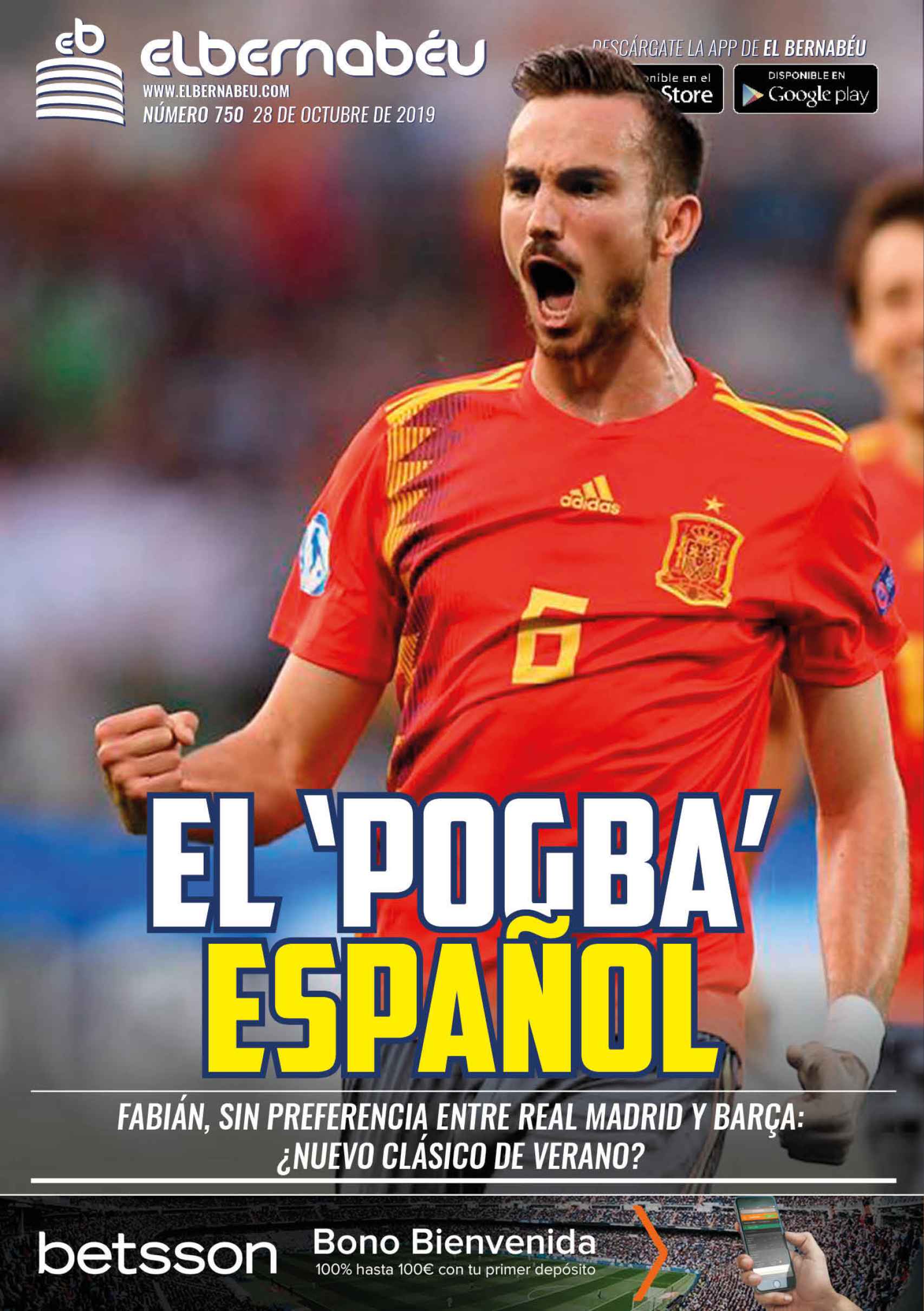 La portada de El Bernabéu (28/10/2019)