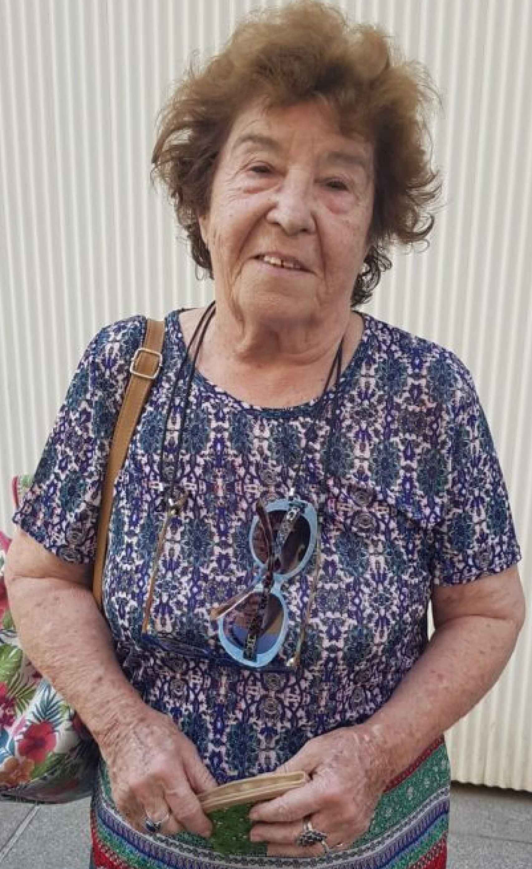 Fernanda, de 76 años.