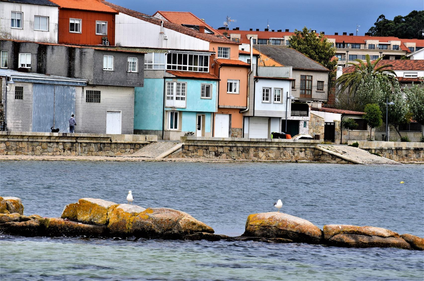 Puerto de Cambados, Pontevedra.