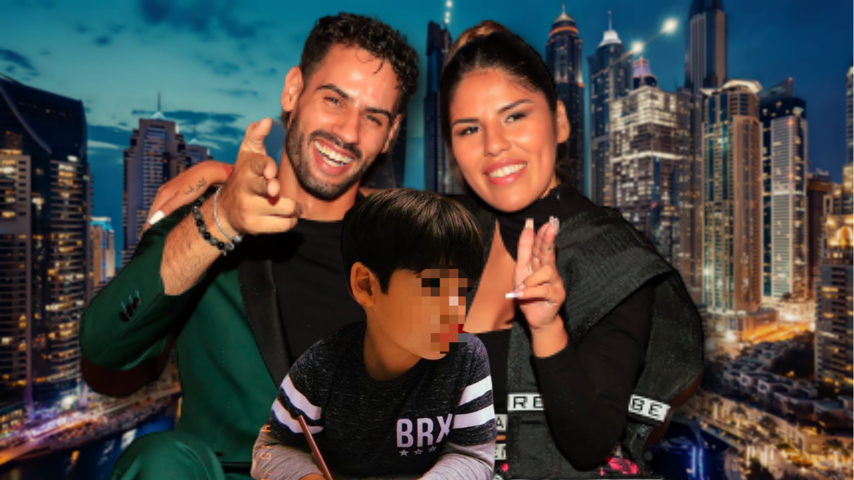 Isa P ha viajado con su novio Asraf y su hijo Alberto a Dubái esta última semana de octubre.
