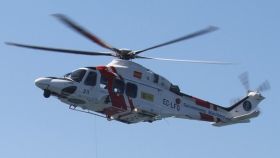 Helicóptero de Salvamento Marítimo, en una imagen de archivo.