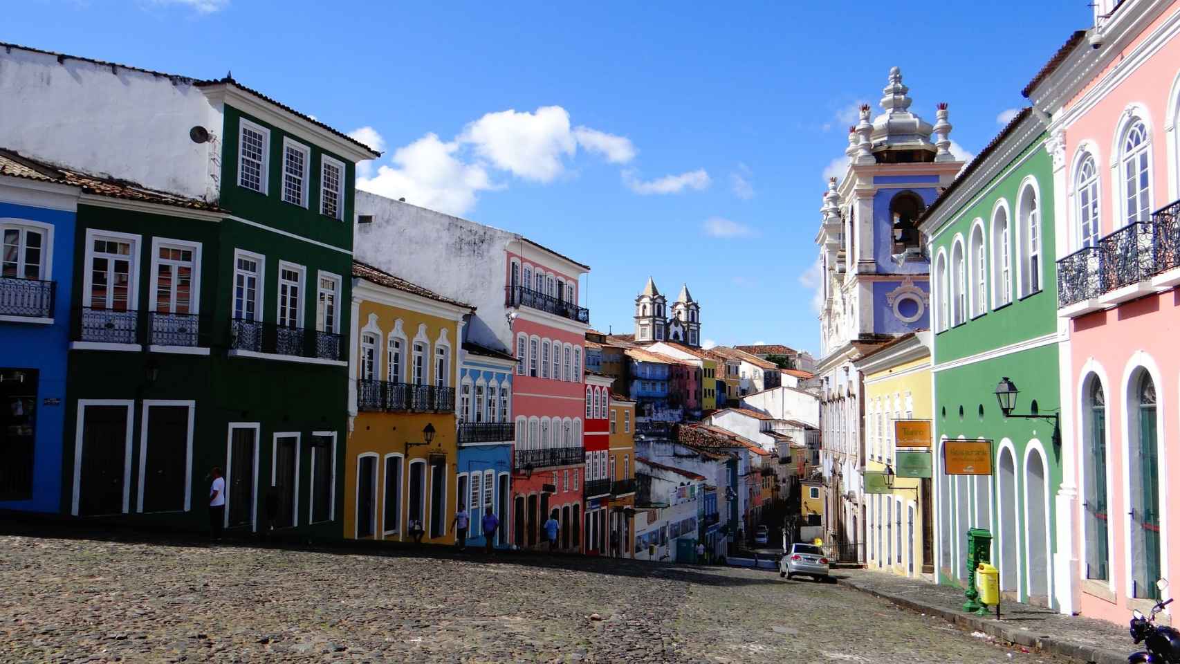 El histórico barrio de Pelourinho.
