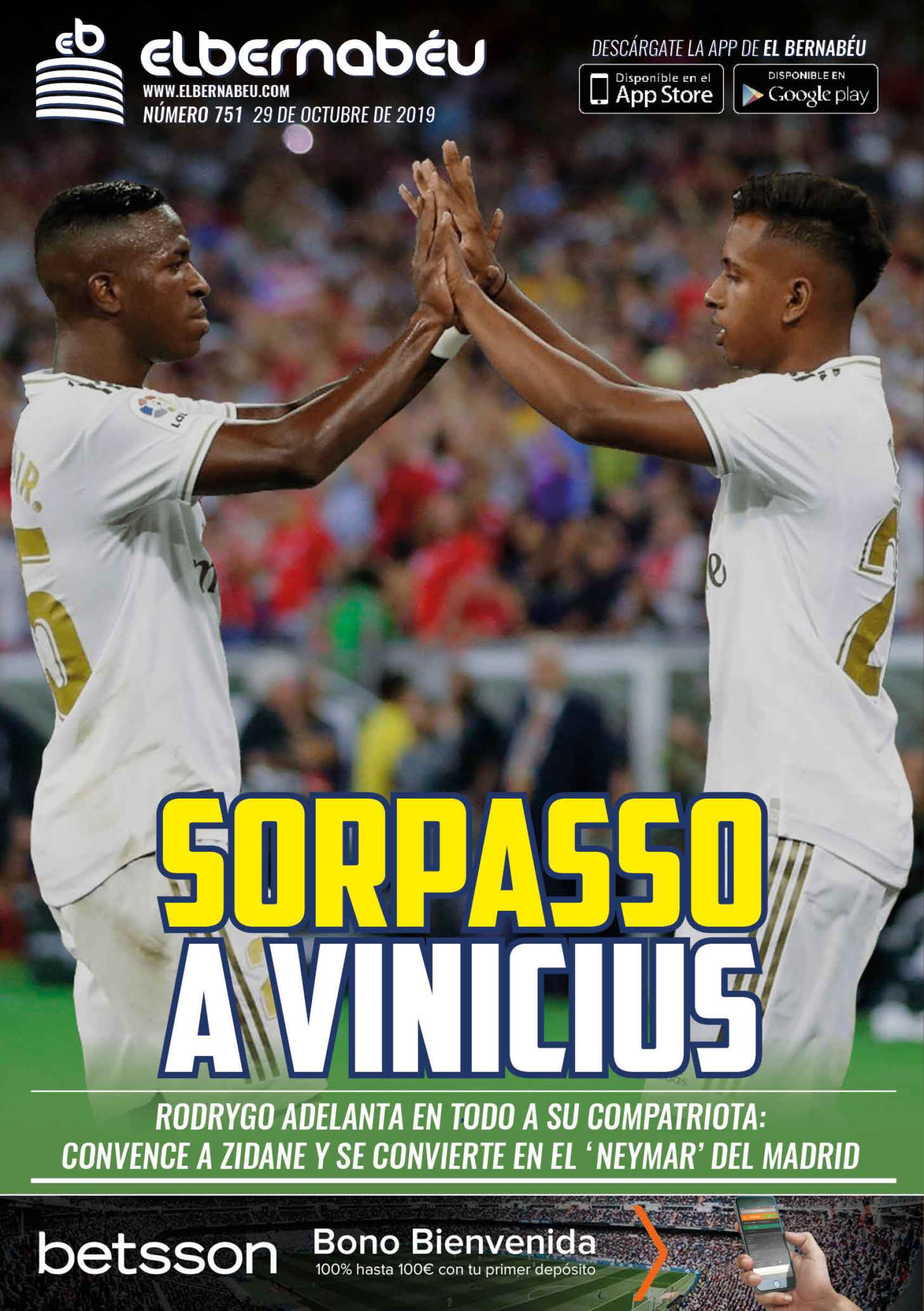 La portada de El Bernabéu (29/10/2019)