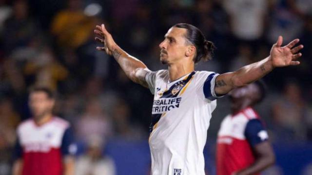 Zlatan Ibrahimovic, con Los Ángeles Galaxy