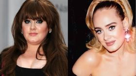 Adele Adkins, antes y después de su gran cambio físico.