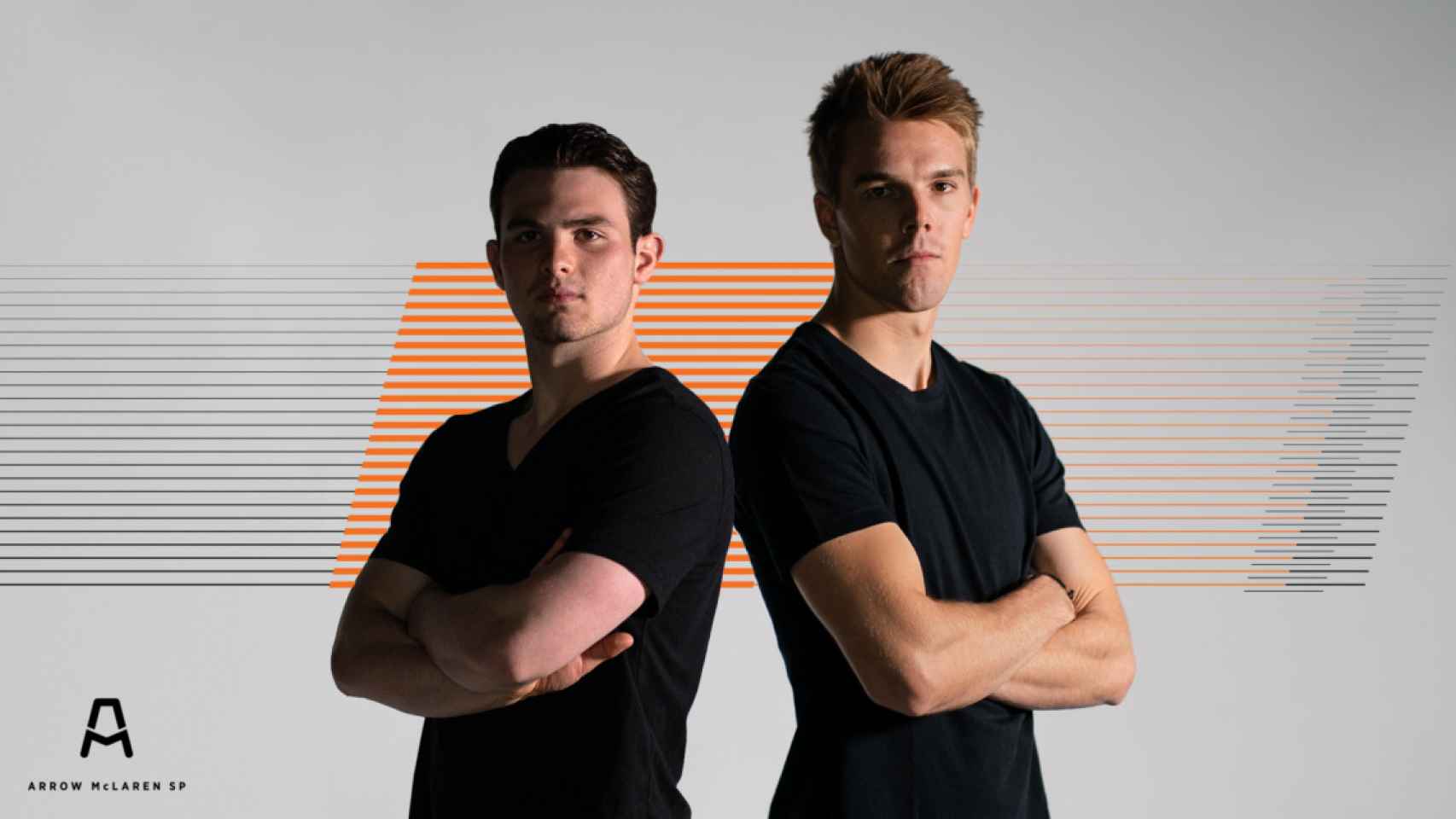 Pato O'Ward y Oliver Askew, pilotos de Arrow McLaren SP en la IndyCar 2020
