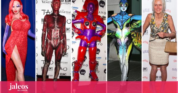 Equipar Asistencia alabanza Del cuerpo humano sin piel al monstruo biónico: los mejores disfraces de  Heidi Klum, la reina de Halloween, desde 2005