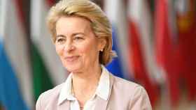 La presidenta electa de la Comisión, Ursula von der Leyen, durante la cumbre de octubre en Bruselas