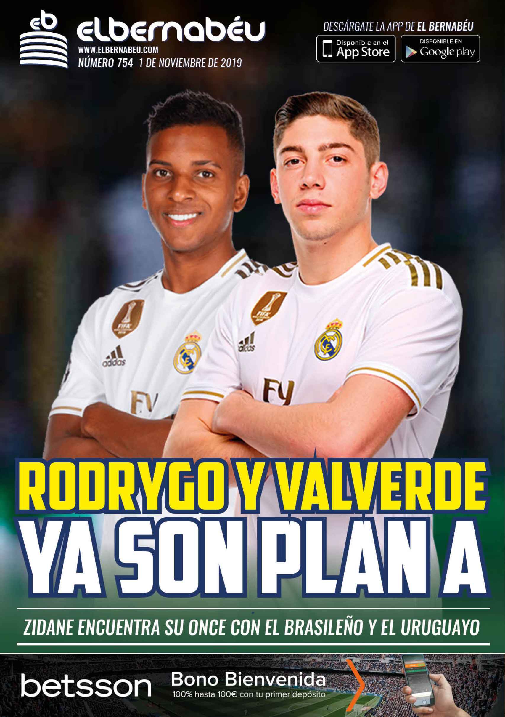 La portada de El Bernabéu (01/11/2019)
