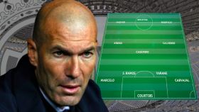 Zidane encuentra su once