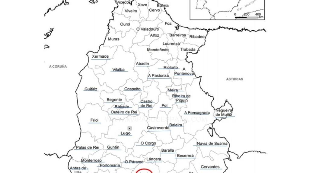 Alba tiene que recorrer cientos de kilómetros para trabajar en Lugo desde su casa, en Sarria.