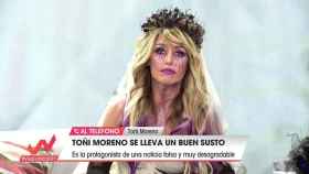 Toñi Moreno entra en ‘Viva la vida’ para desmentir una noticia de su embarazo