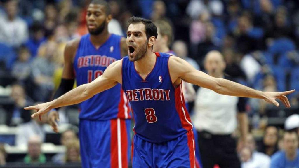 Calderón, durante su última etapa en Detroit