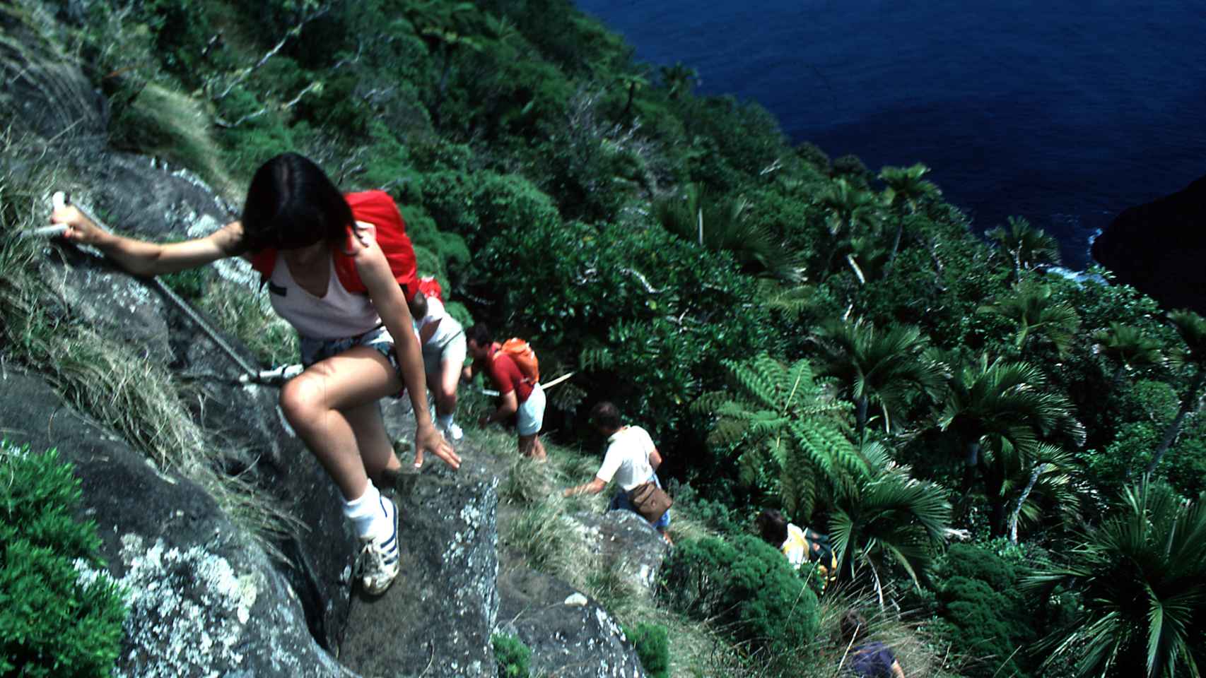 El montañismo es una de las actividades que se pueden practicar en Lord Howe.