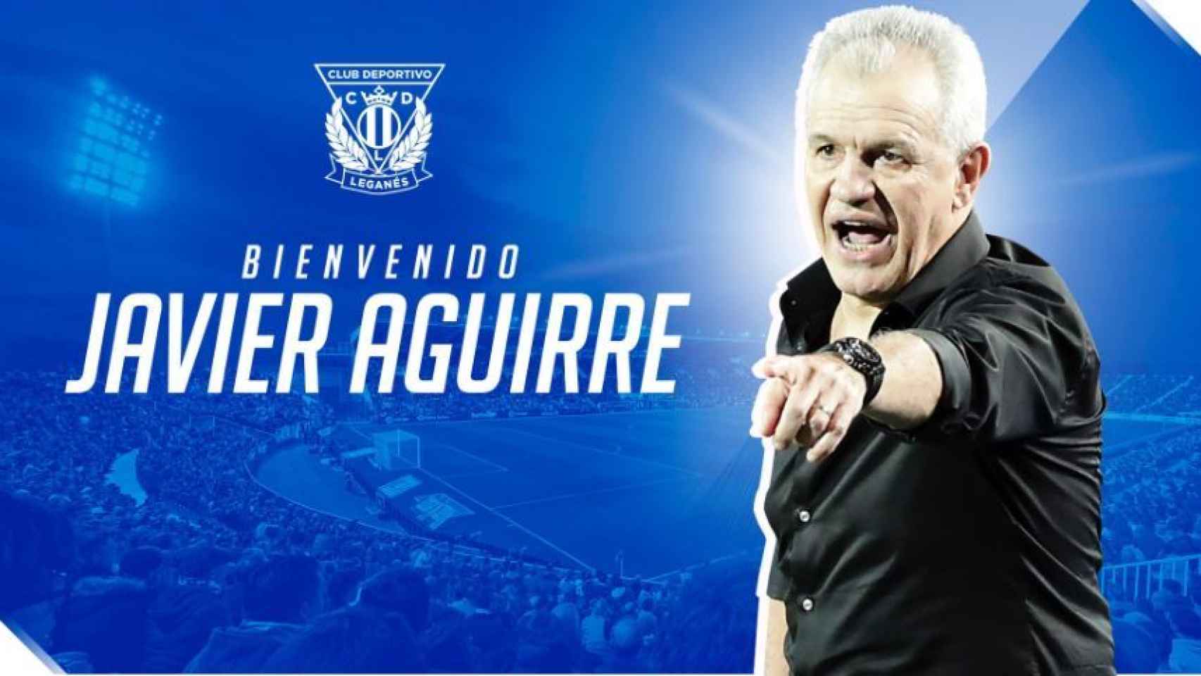 Javier Aguirre, nuevo técnico del Leganés.