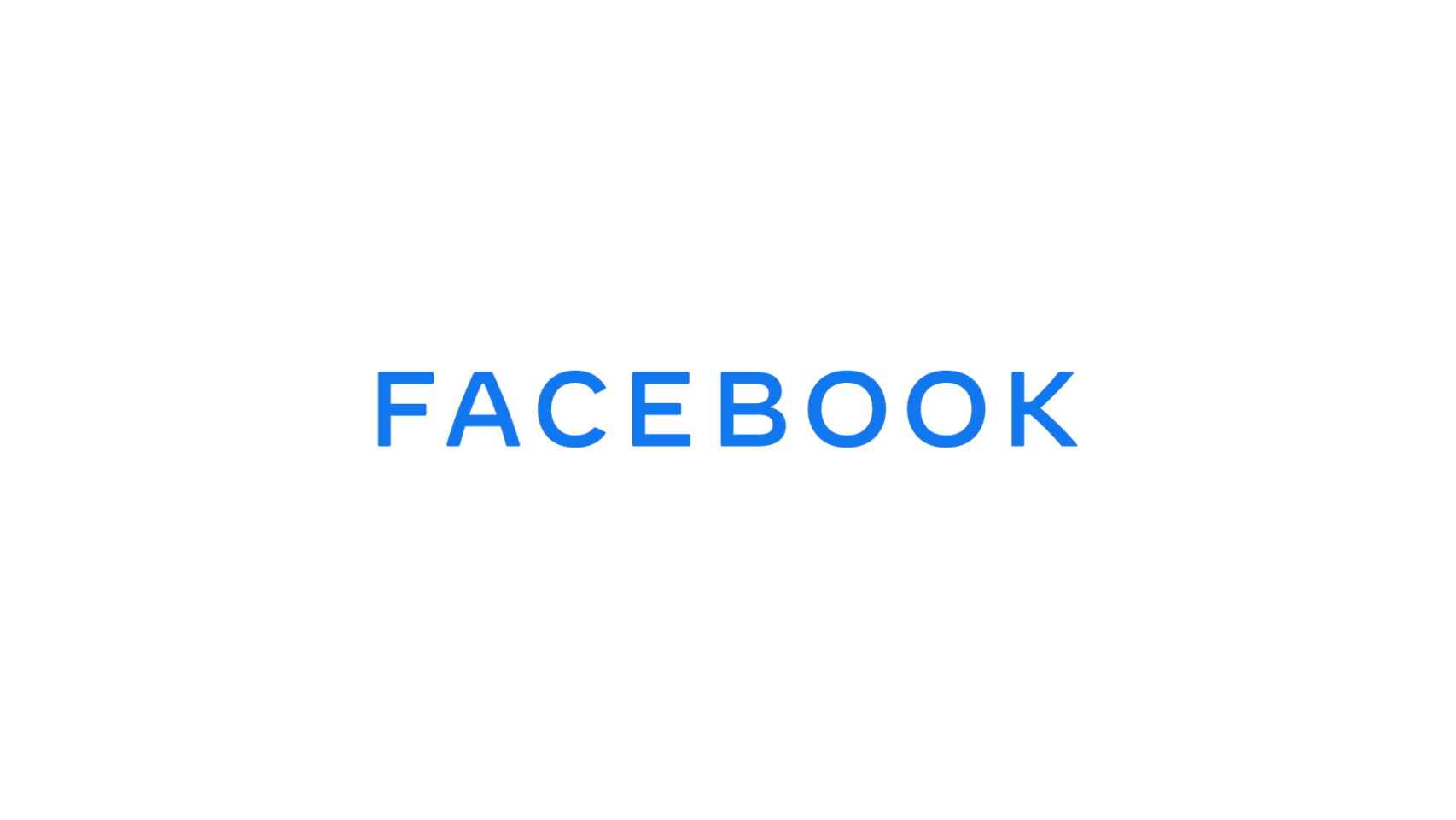Nuevo logo de Facebook.
